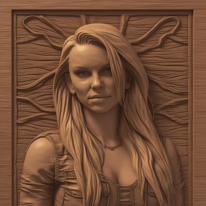 Famous (Britney Spears 2, 3DFMS_7485) 3D models for cnc